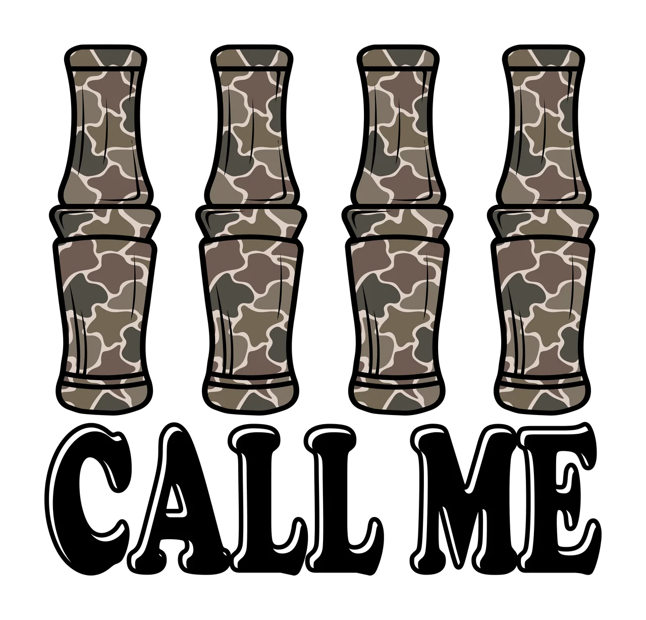 Call Me Graphic With Four Cylinders black white cylinder silhouette