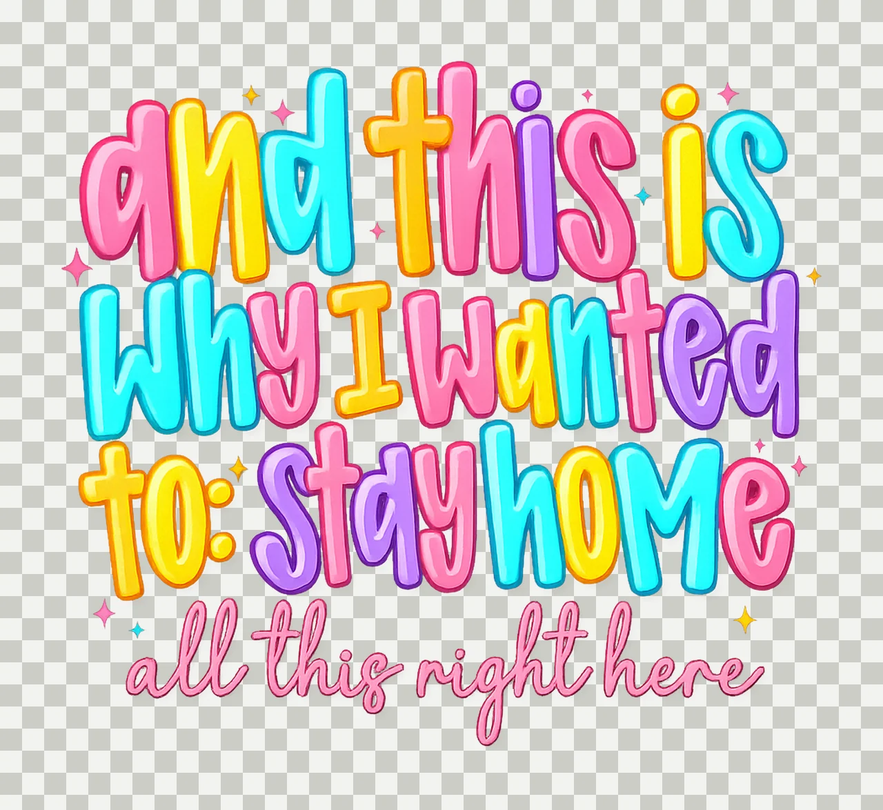 Funny Introvert Sarcastic Quote Sublimation Design Stay Home transparency and detail preview thumbnail