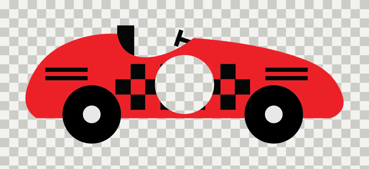 Can Glass Wrap Race Car With Wheels transparency and detail preview thumbnail