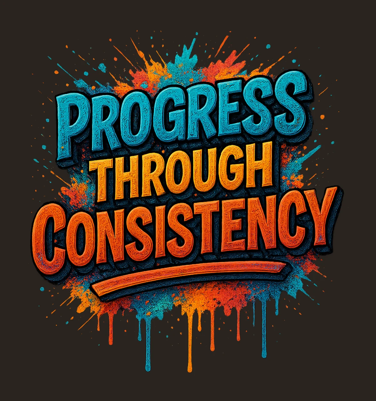 Success Starts with Daily Habits Sublimation Design contrast preview thumbnail
