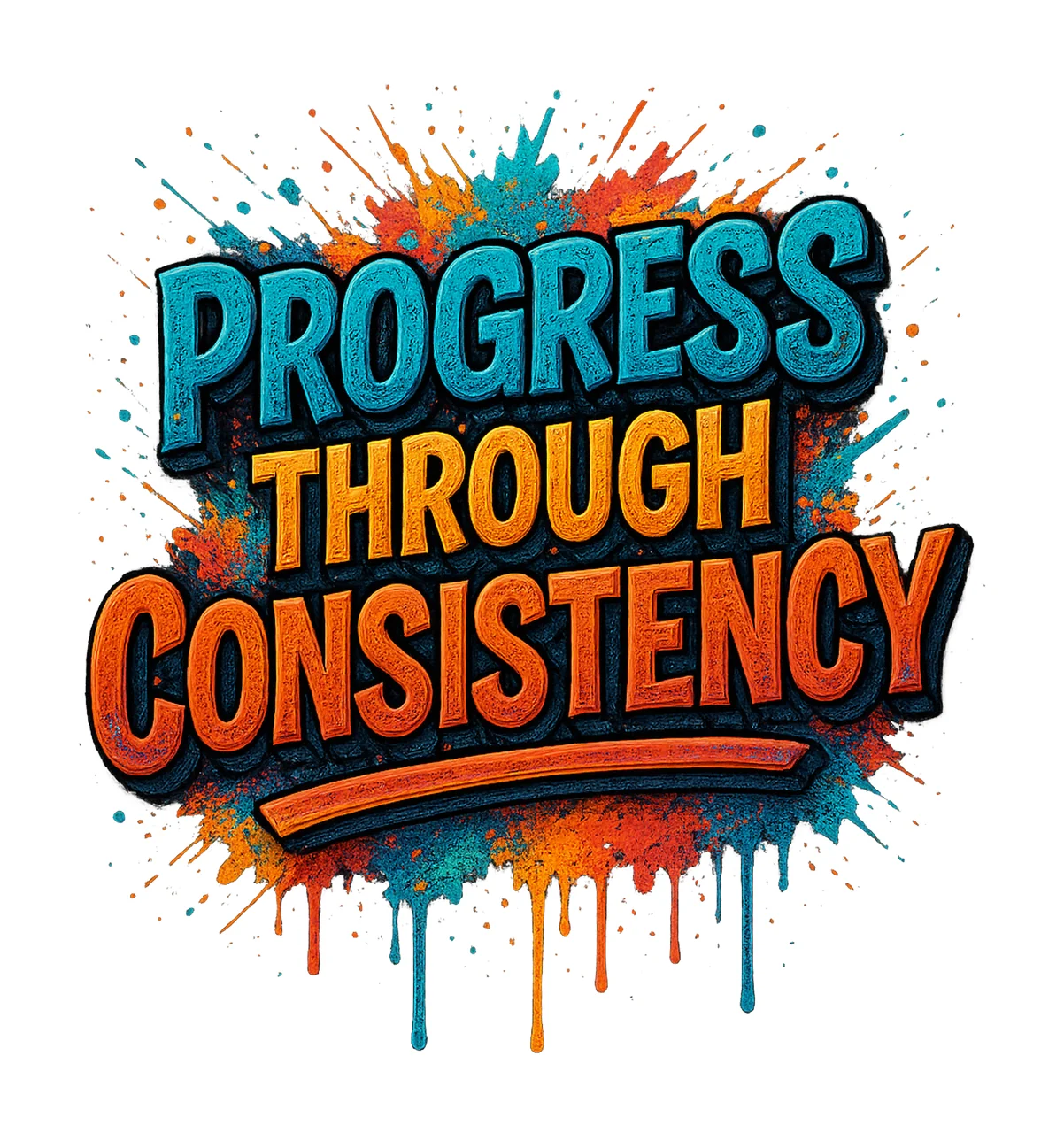 Success Starts with Daily Habits Sublimation Design