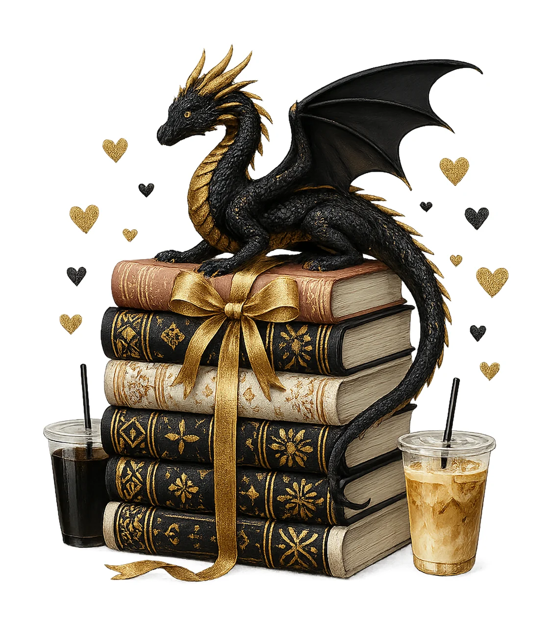 Well Read and Caffeinated Bookish Design for Coffee Lovers