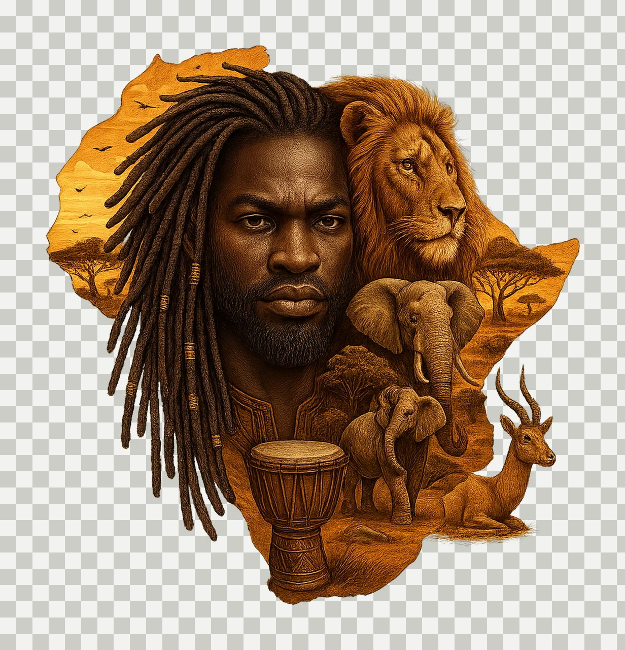 Black history image celebrating heritage African American transparency and detail preview thumbnail