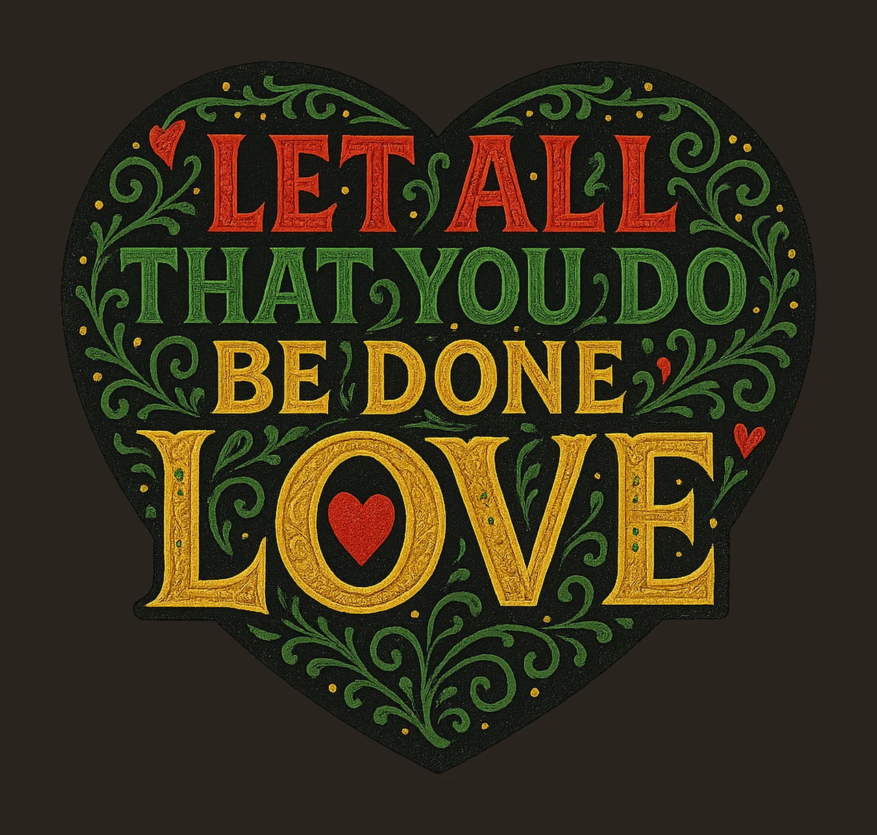 Have Decided to Stick with Love Black History Month Design contrast preview thumbnail
