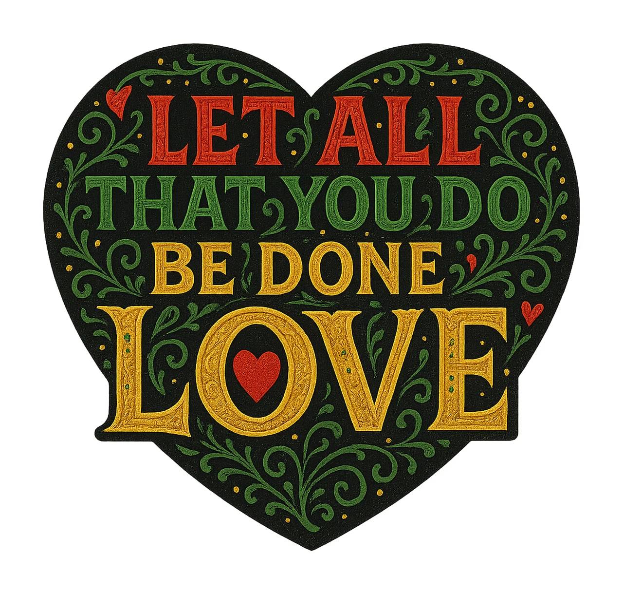 Have Decided to Stick with Love Black History Month Design