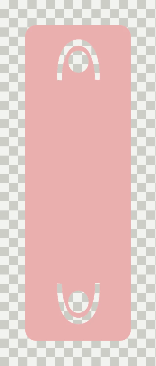 Minimalist Black Rectangle Containing Two White Arched Circle arch transparency and detail preview thumbnail