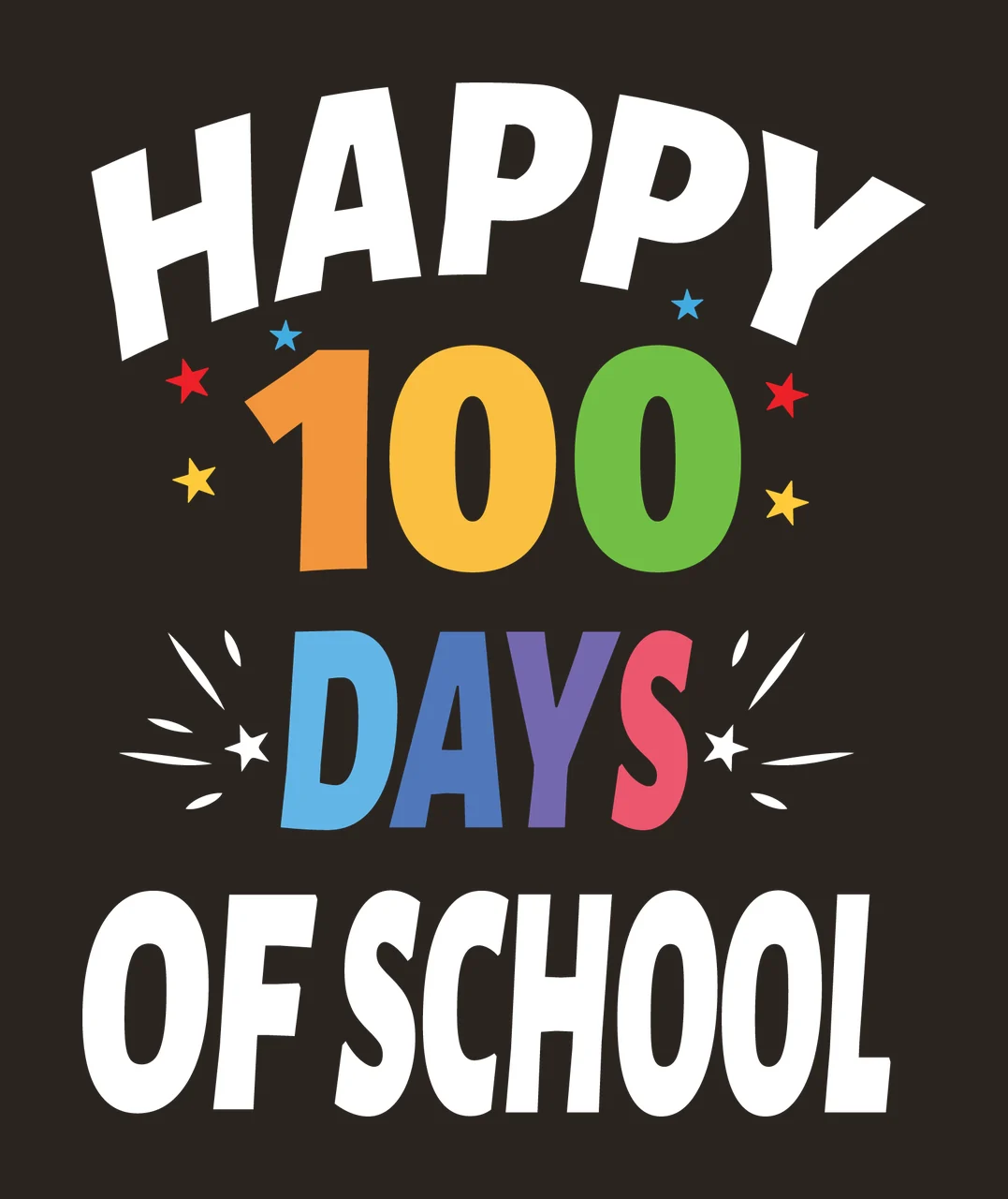 Can Glass Wrap 100 Days With Stars contrast preview thumbnail