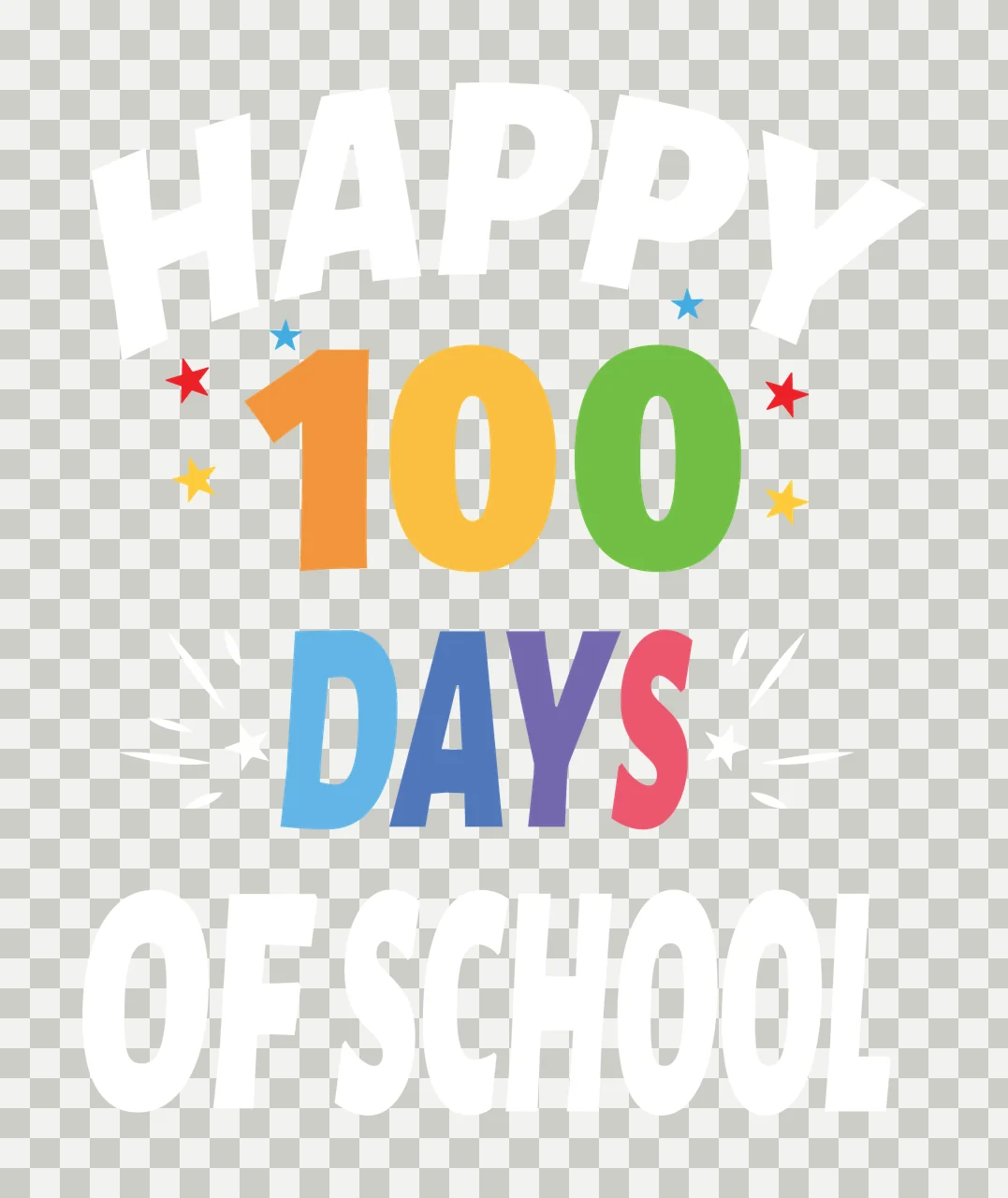 Can Glass Wrap 100 Days With Stars transparency and detail preview thumbnail