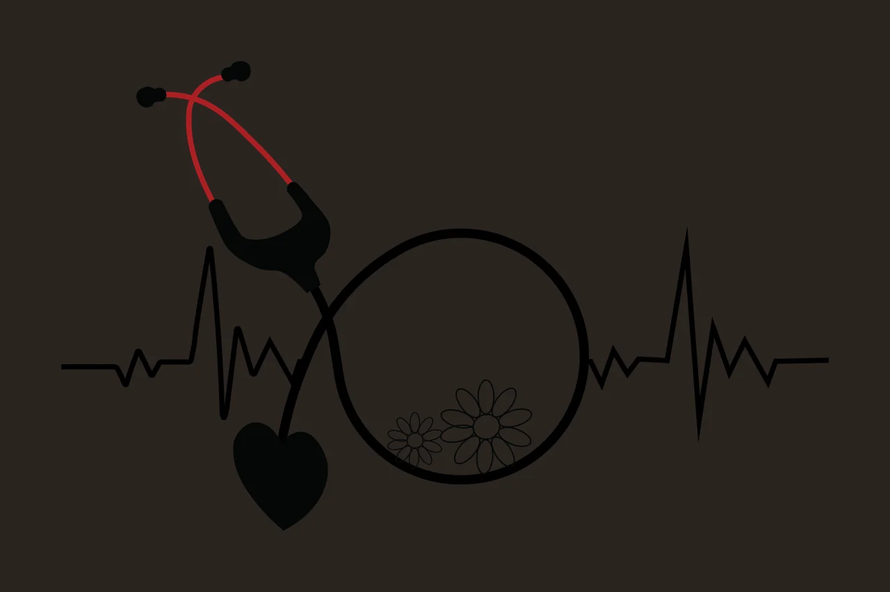 Nurse Monogram Character 04 nursing healthcare medical scrubs contrast preview thumbnail