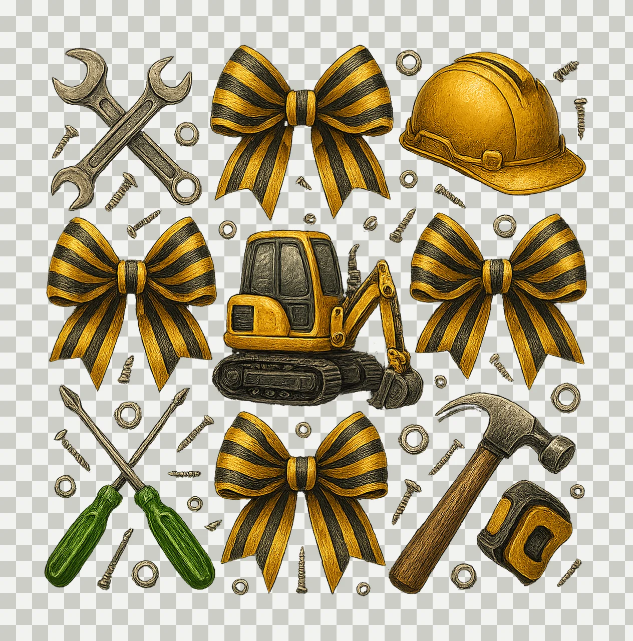 Construction Dad Coquette Builder Dad Sublimation Fathers transparency and detail preview thumbnail