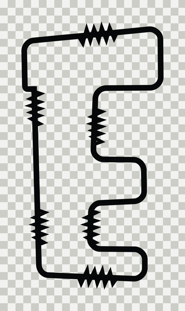 Letters Doodle Character 29 hand drawn sketch whimsical scalable transparency and detail preview thumbnail
