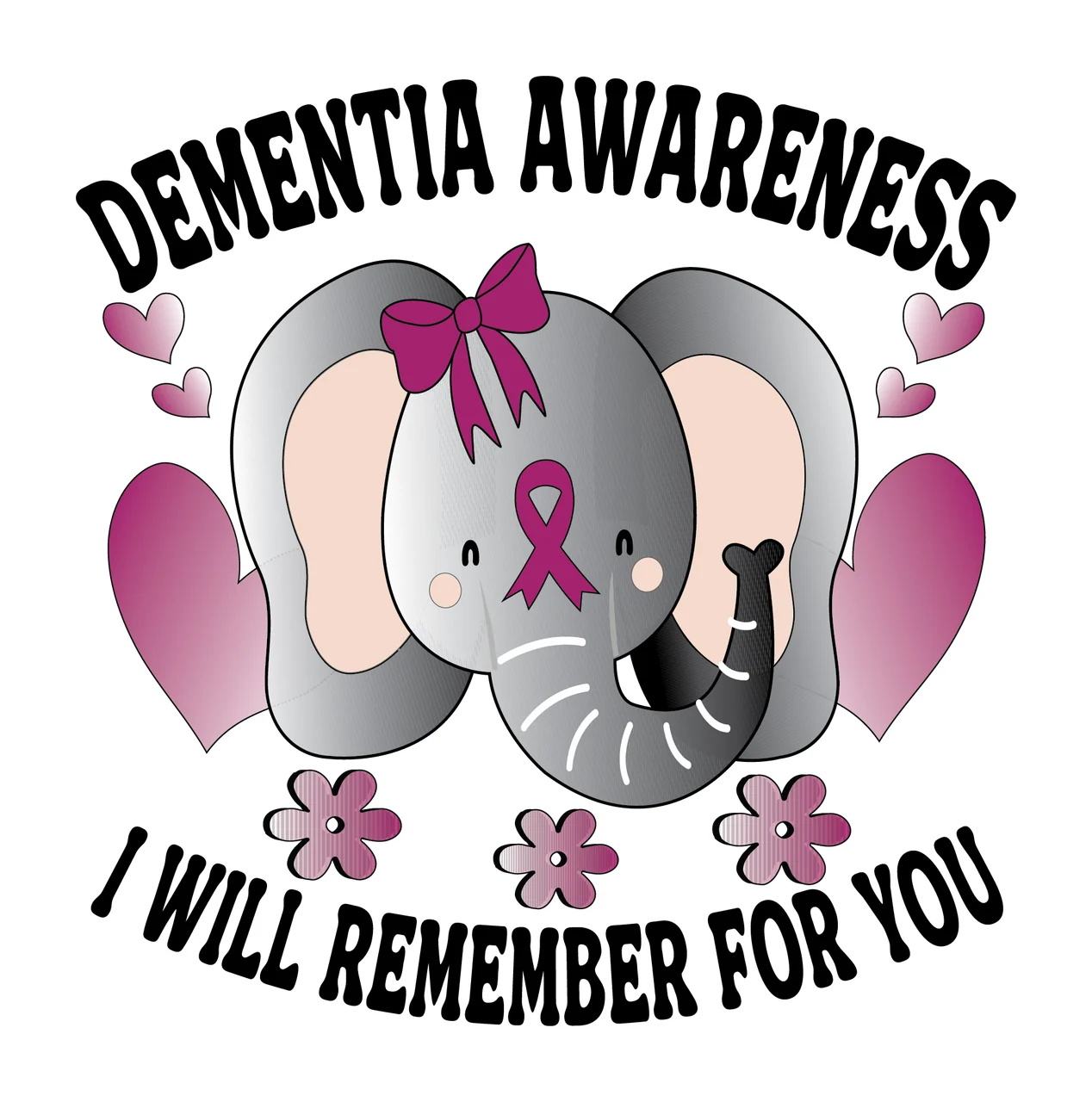 Alzheimer Illustration scalable logo design icon print Variation