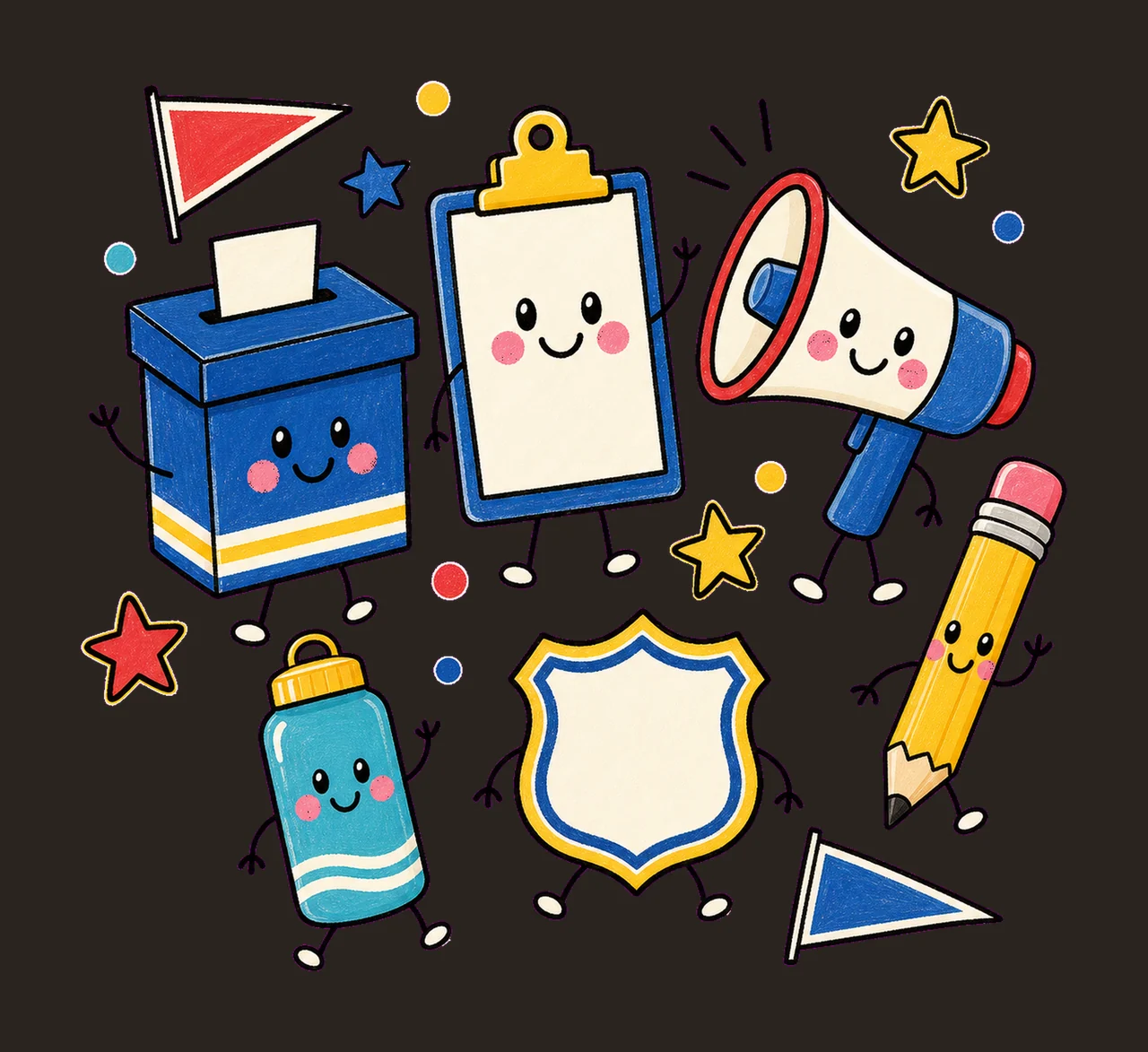 student council 03 retro varsity sublimation instant shirt contrast preview thumbnail