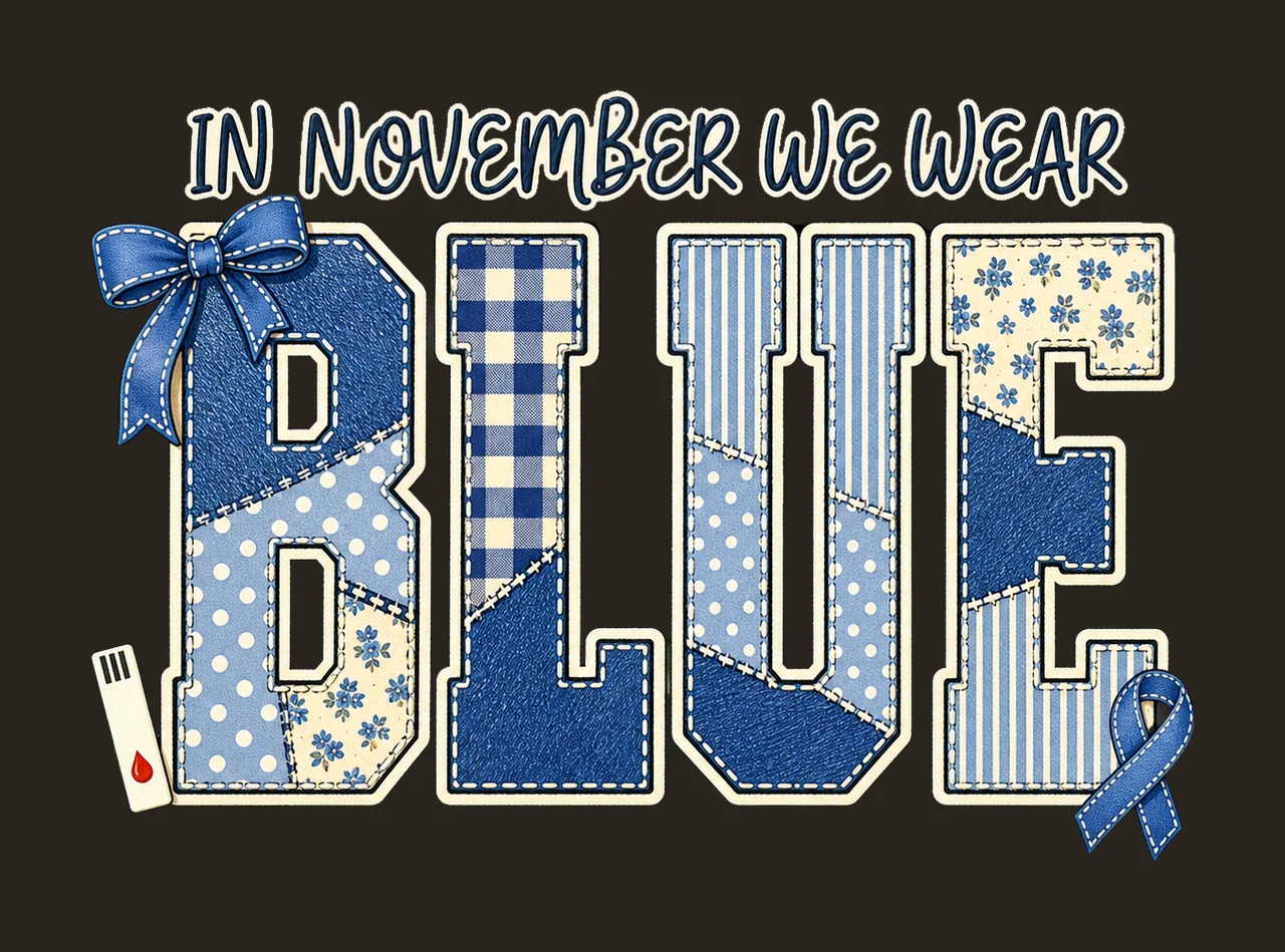 In November We Wear Blue Diabetes Awareness bundle 04 contrast preview thumbnail