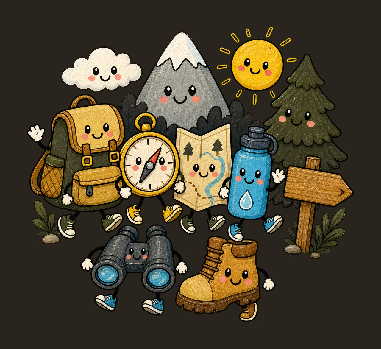 hiking outdoor 01 walking lineup sublimation instant shirt contrast preview thumbnail