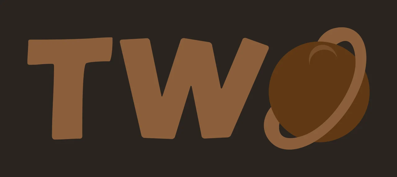 Two Text With Planet O contrast preview thumbnail