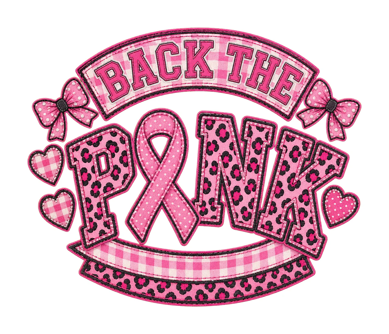 Breast Cancer Fight Cancer Sublimation Design Variation D