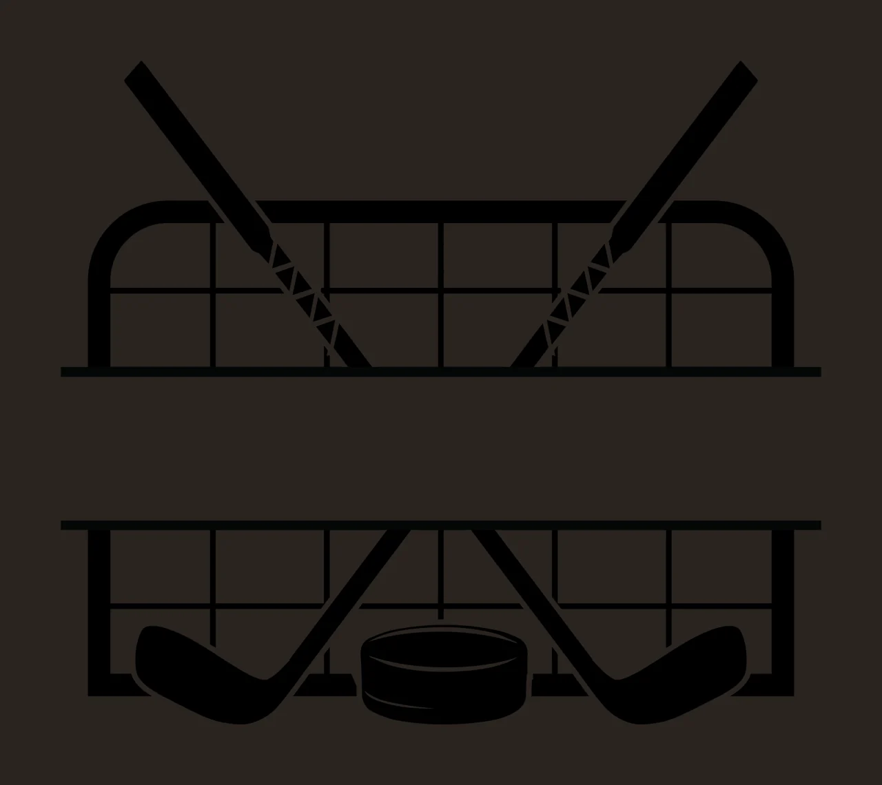 Hockey Equipment Compose With Graphics And Sport contrast preview thumbnail