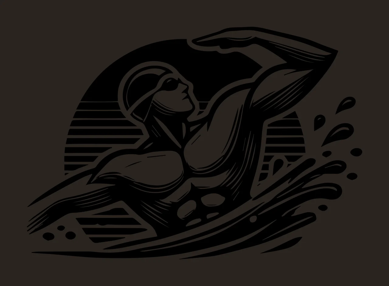 Swimming Athlete In Stylized Water Splash swimmer swim cap contrast preview thumbnail