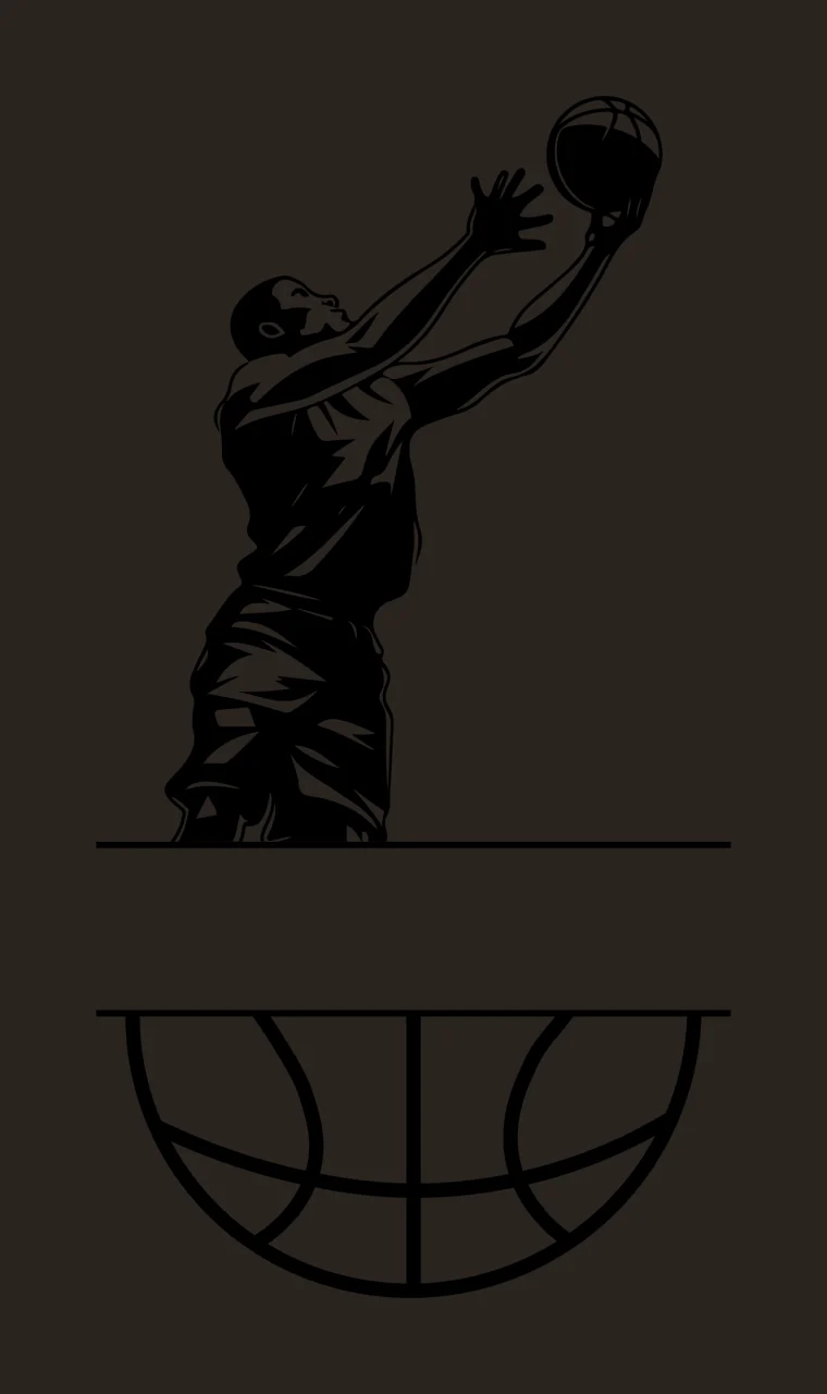 Can Glass Wrap Basketball Player Shooting With Horizontal contrast preview thumbnail