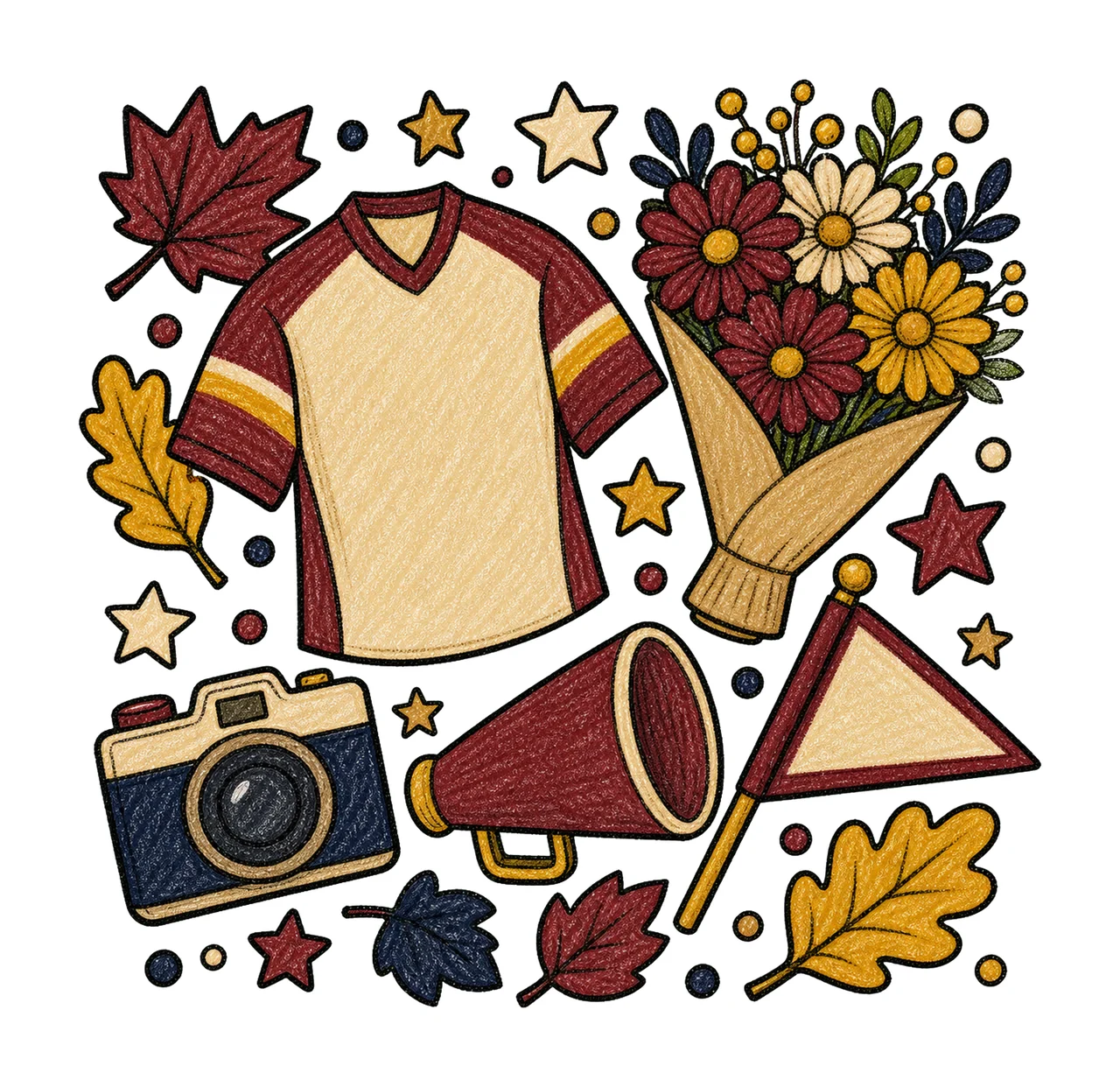 senior night 04 cozy crayon sublimation instant shirt design