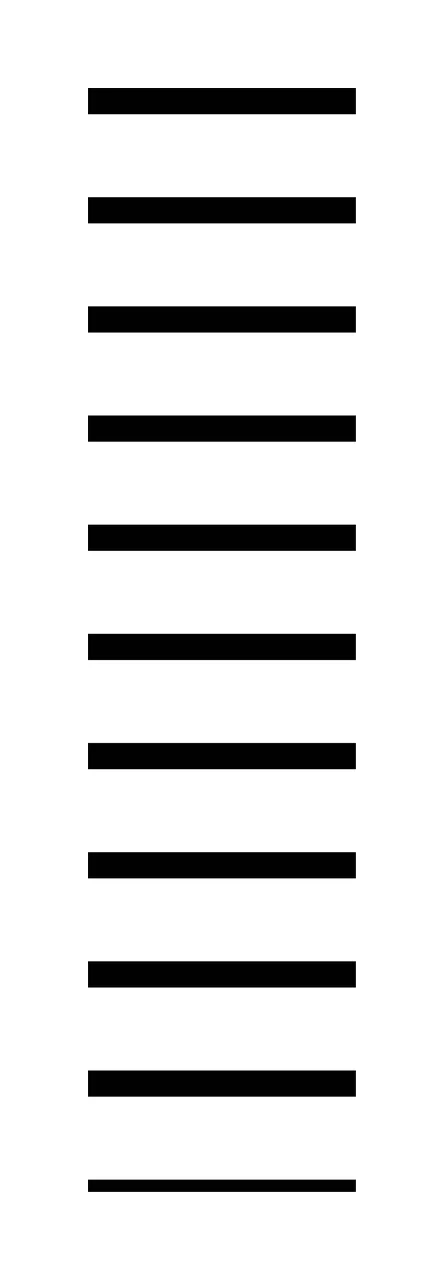 Horizontal black stripes Illustration with black bars, horizontal lines and solid rectangles in white