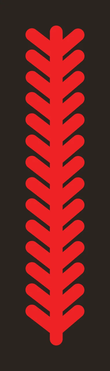 Vertical Branch Like Structure With Symmetric Angular Protrusions stem contrast preview thumbnail