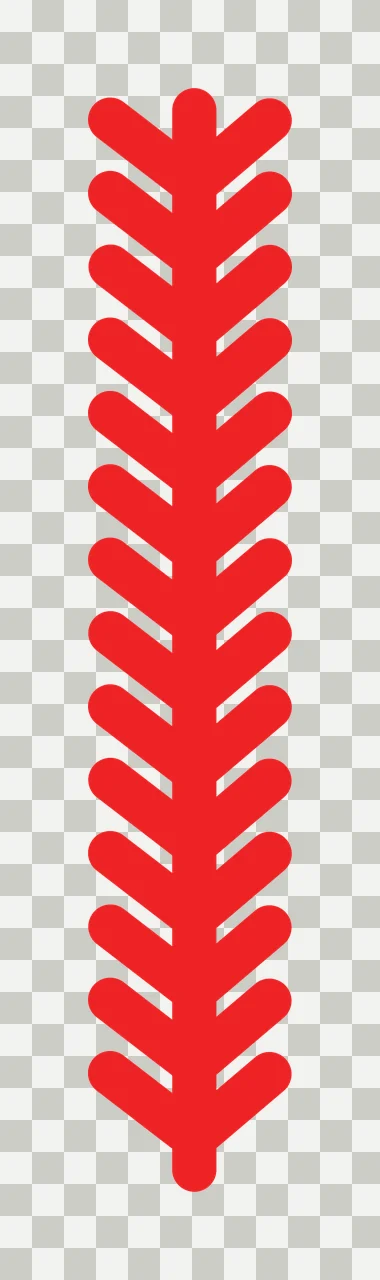 Vertical Branch Like Structure With Symmetric Angular Protrusions stem transparency and detail preview thumbnail