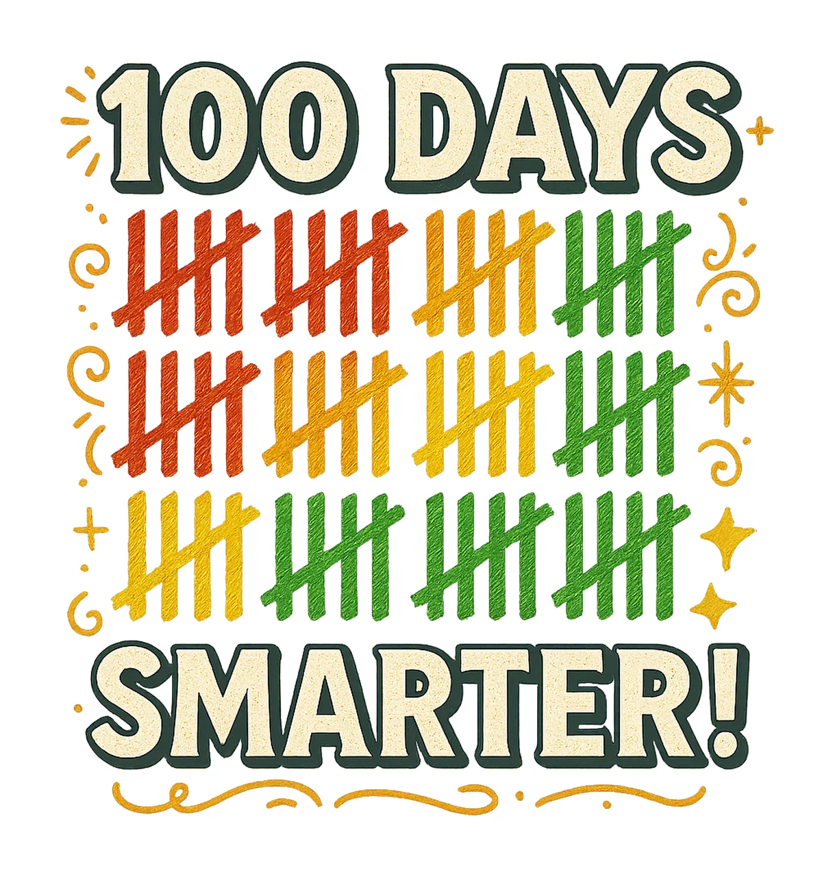 100 Days Smarter Download School Milestone Design Kids Shirt