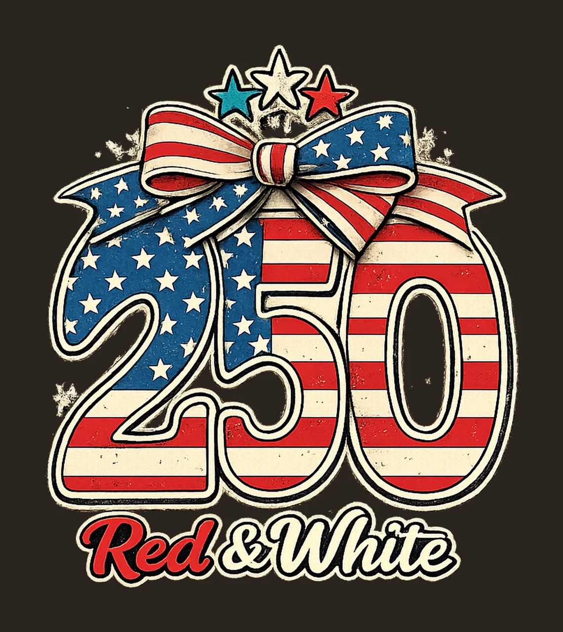 Patriotic 250th Anniversary sublimation instant shirt design contrast preview thumbnail