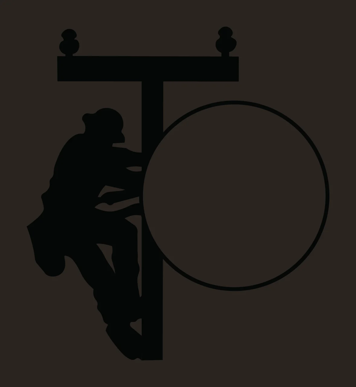 Lineman Monogram Character 04 scalable logo design icon contrast preview thumbnail