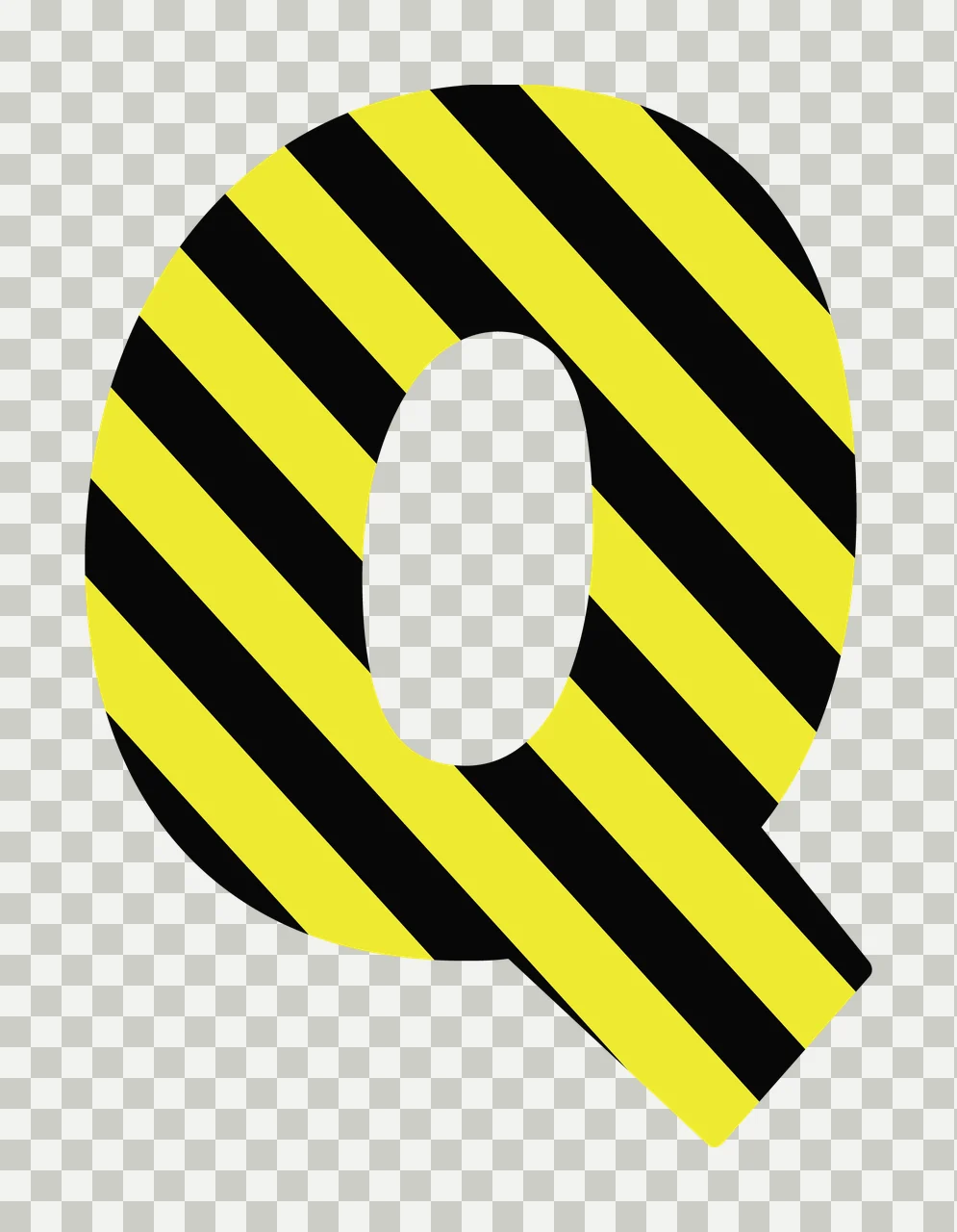 Construction Font Character 07 scalable logo design icon transparency and detail preview thumbnail
