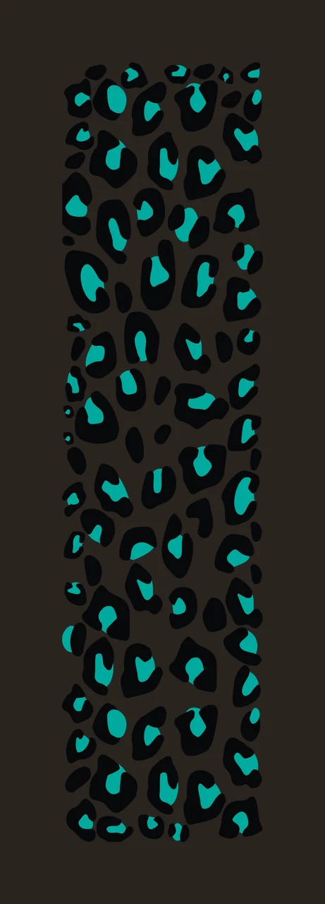 Black And White Leopard Skin Pattern spots minimalist graphic contrast preview thumbnail