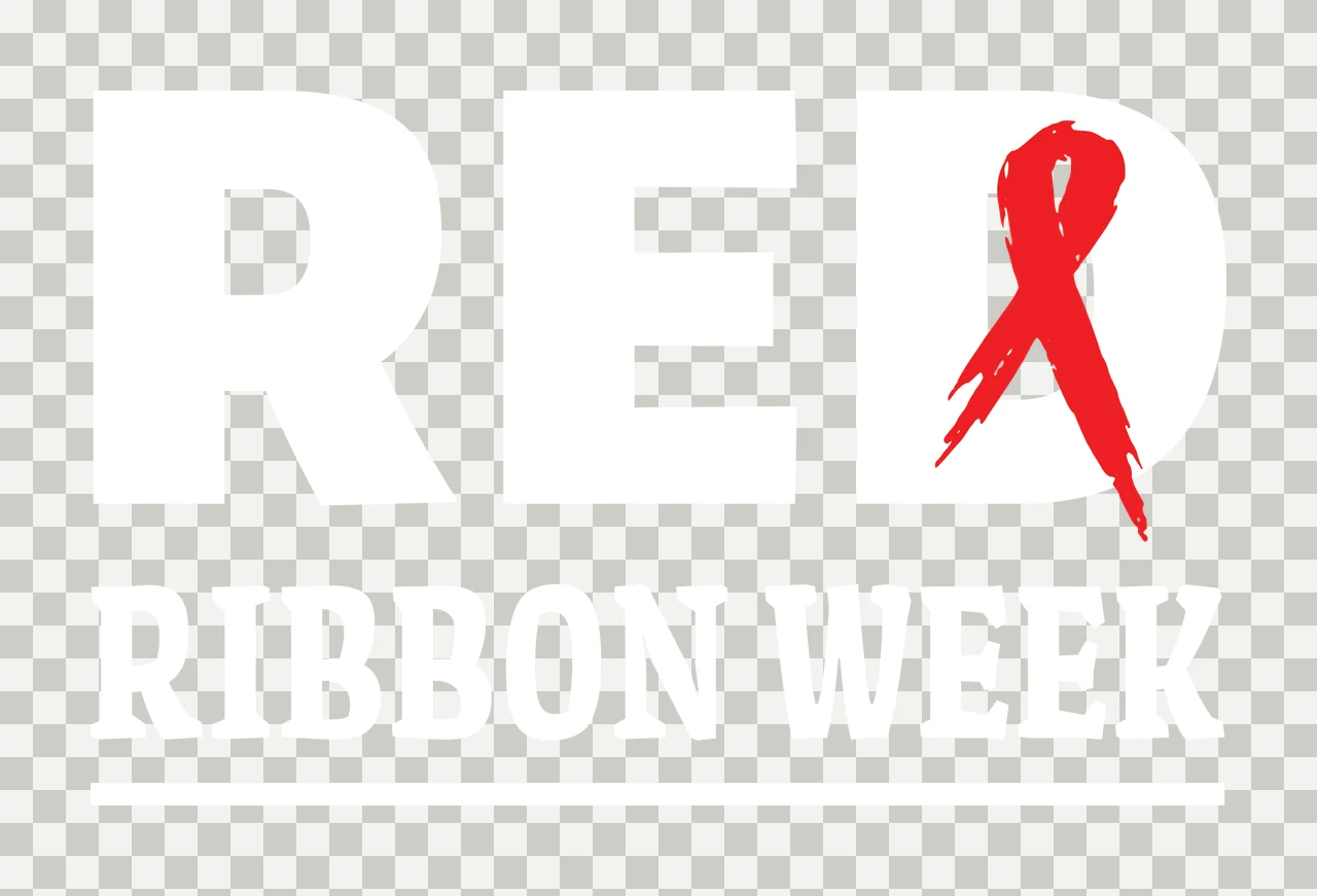 Red Single Hand Drawn Ribbon transparency and detail preview thumbnail