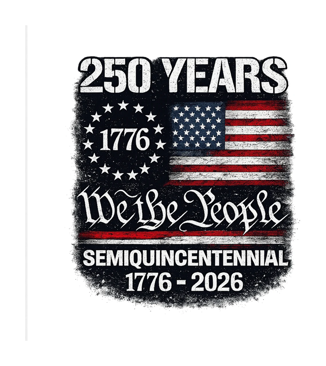 America 250th Anniversary 4th of July Patriotic Sublimation