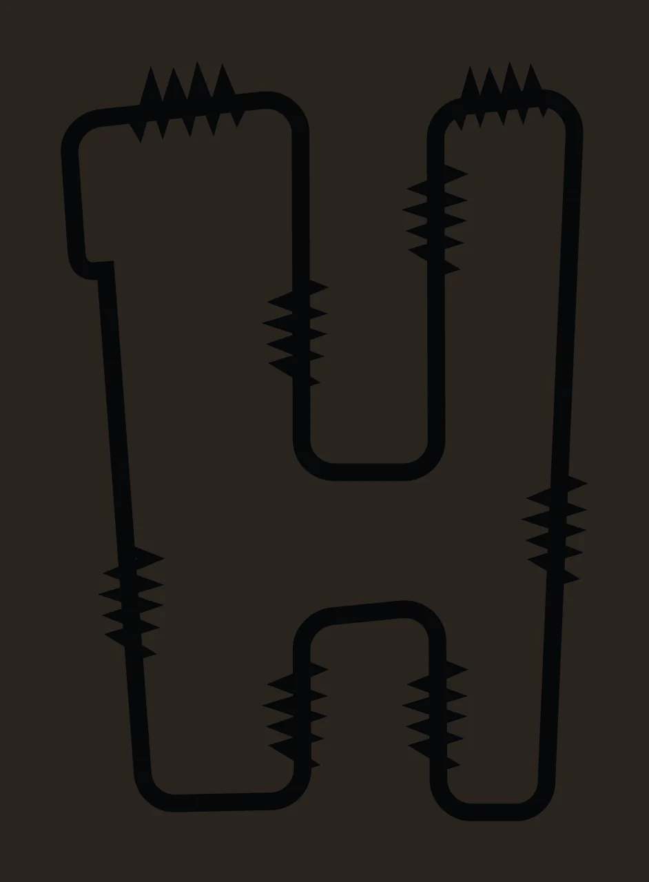 Letters Doodle Character 32 hand drawn sketch whimsical scalable contrast preview thumbnail