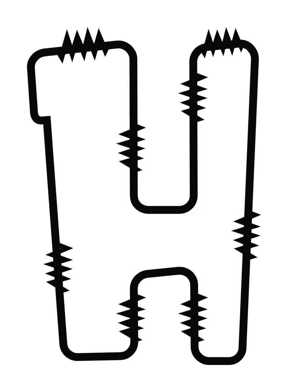 Letters Doodle Character 32 hand drawn sketch whimsical scalable