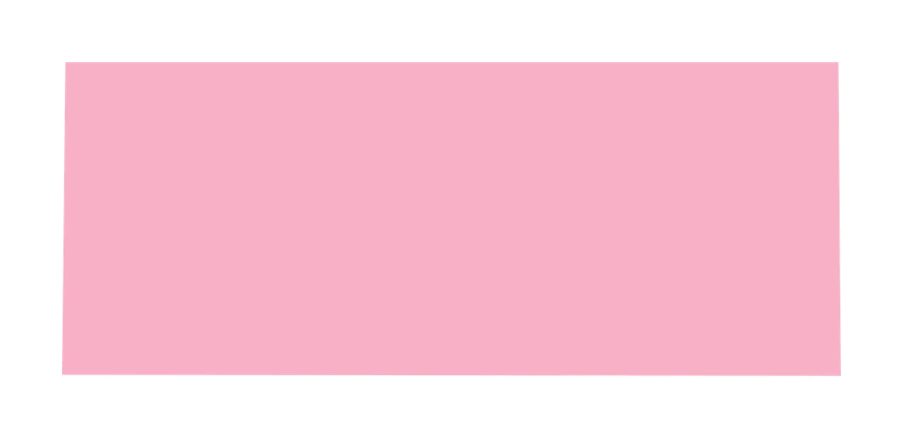 Solid pink rectangle Illustration in light pink
