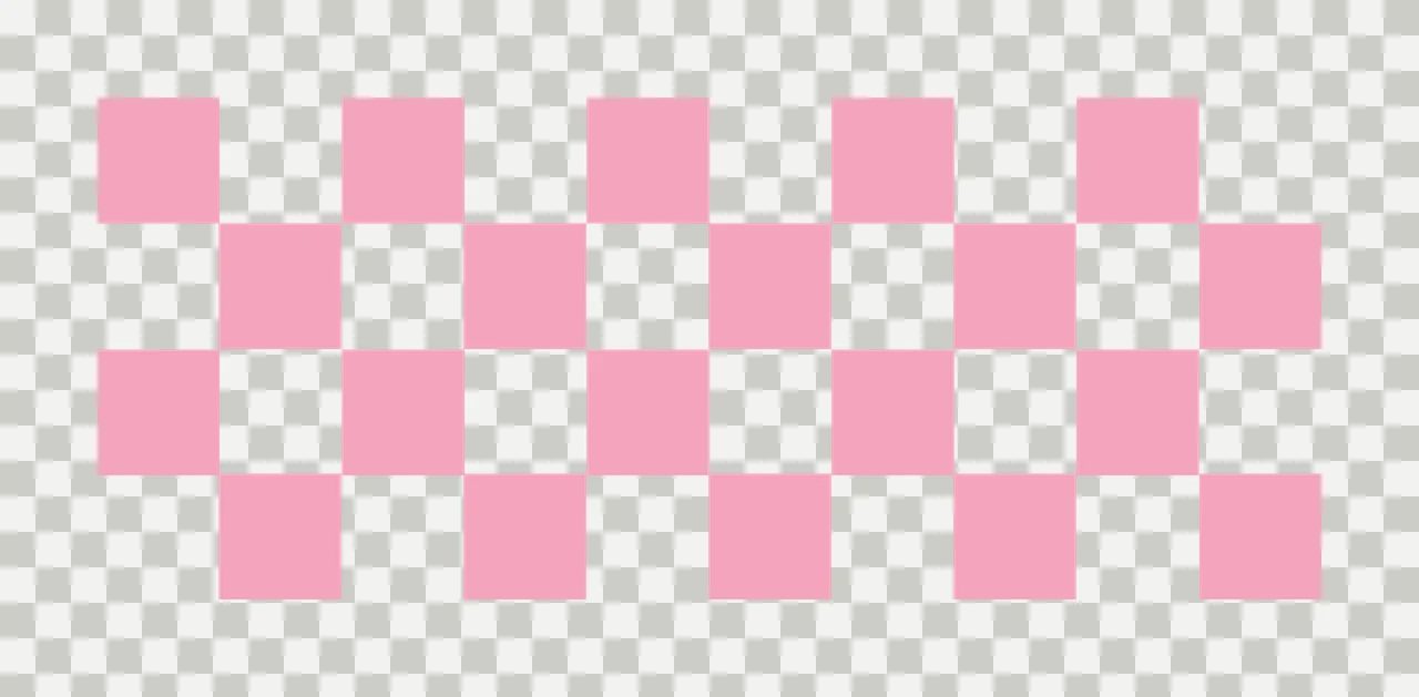 Can Glass Wrap Black And White Square Checker pattern alternating transparency and detail preview thumbnail