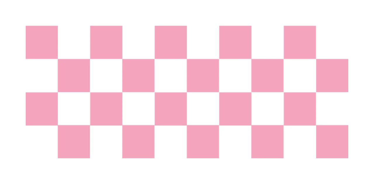 Can Glass Wrap Black And White Square Checker pattern alternating