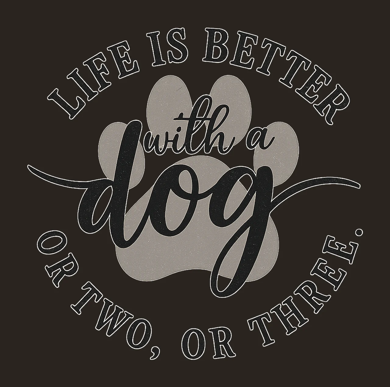 Funny Dog Lover Life is Better with Dog Mom Humor Shirt Pet contrast preview thumbnail