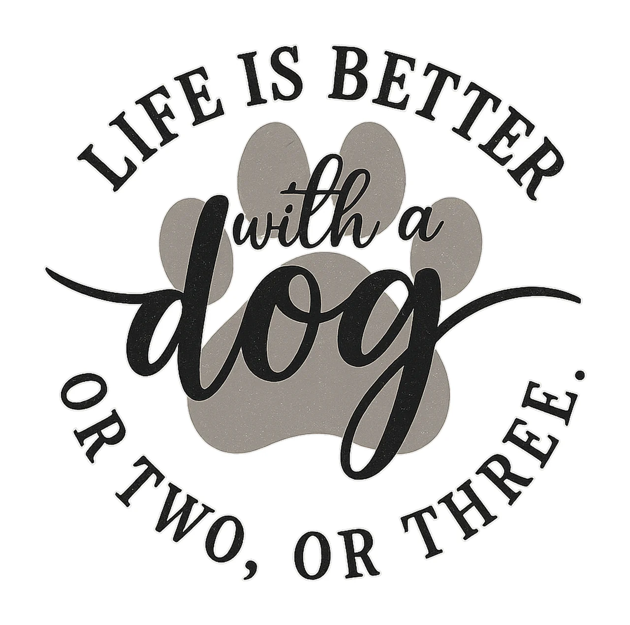 Funny Dog Lover Life is Better with Dog Mom Humor Shirt Pet
