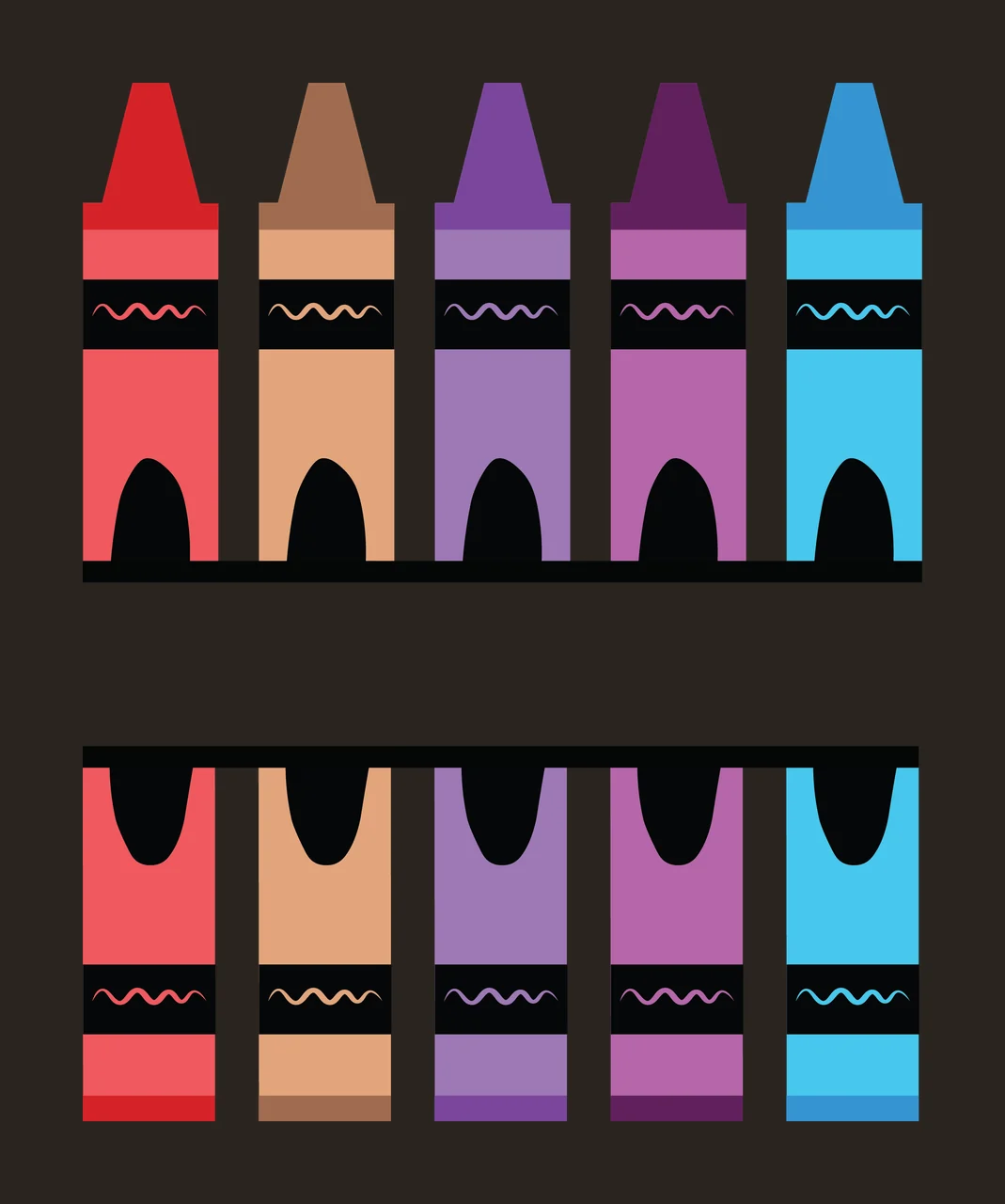 Black Pointed Picket Fence Silhouette vertical posts crossbar contrast preview thumbnail