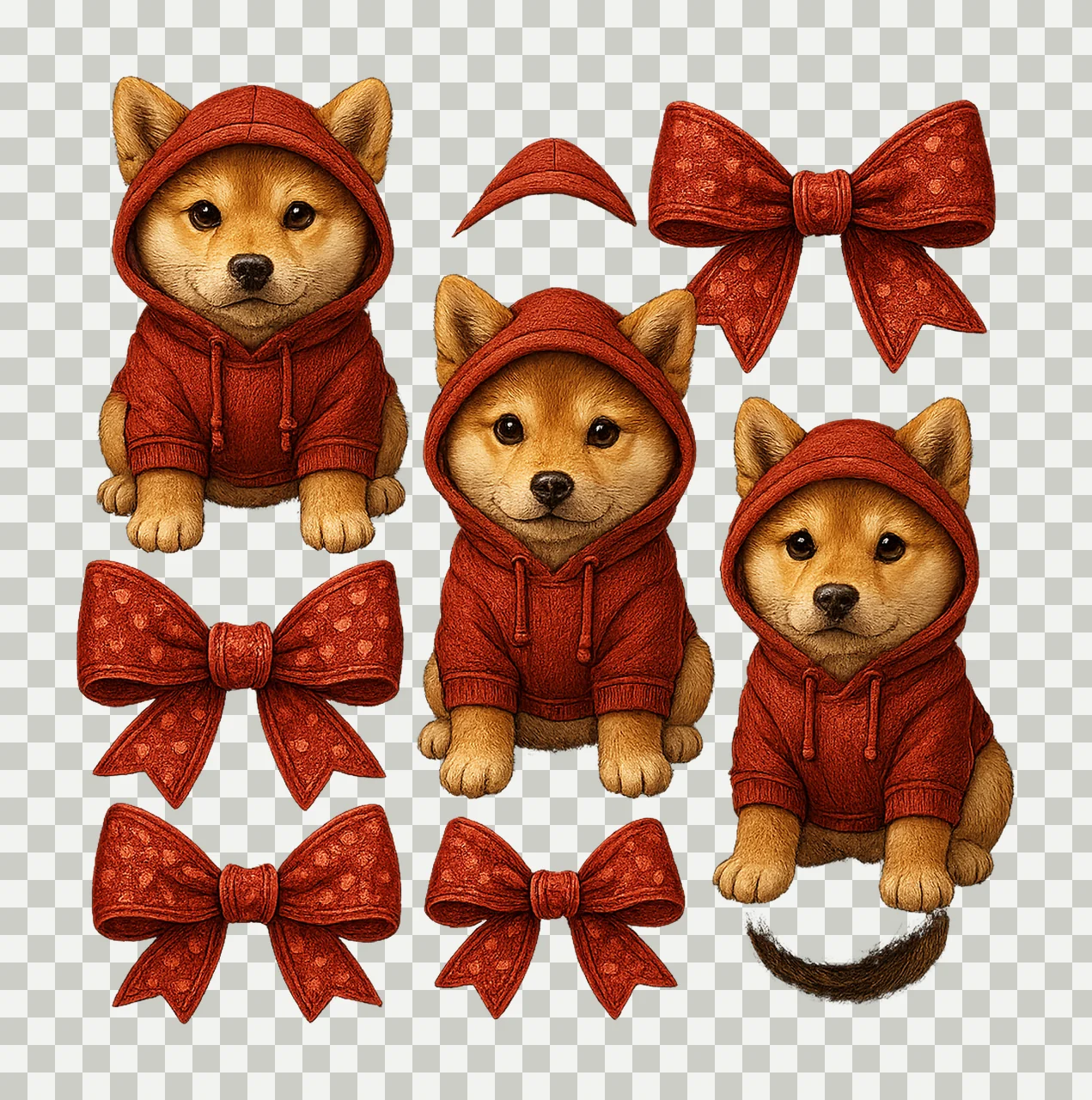 Valentine cat cute heart love cat design trendy cupid cat transparency and detail preview thumbnail