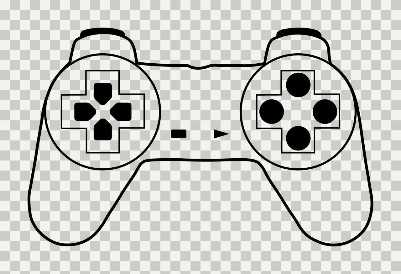 Can Glass Wrap Gaming Controller Outline transparency and detail preview thumbnail