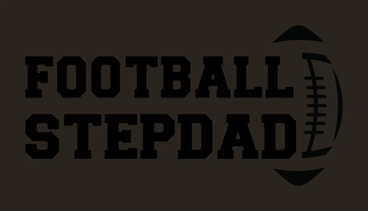 Football Stepdad Text Combined With A Stylized Graphic bold font contrast preview thumbnail