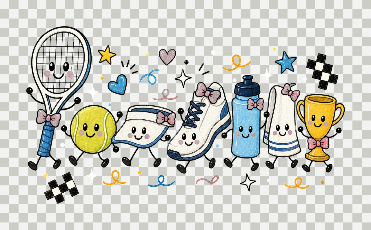 tennis generic 01 walking lineup sublimation instant shirt transparency and detail preview thumbnail