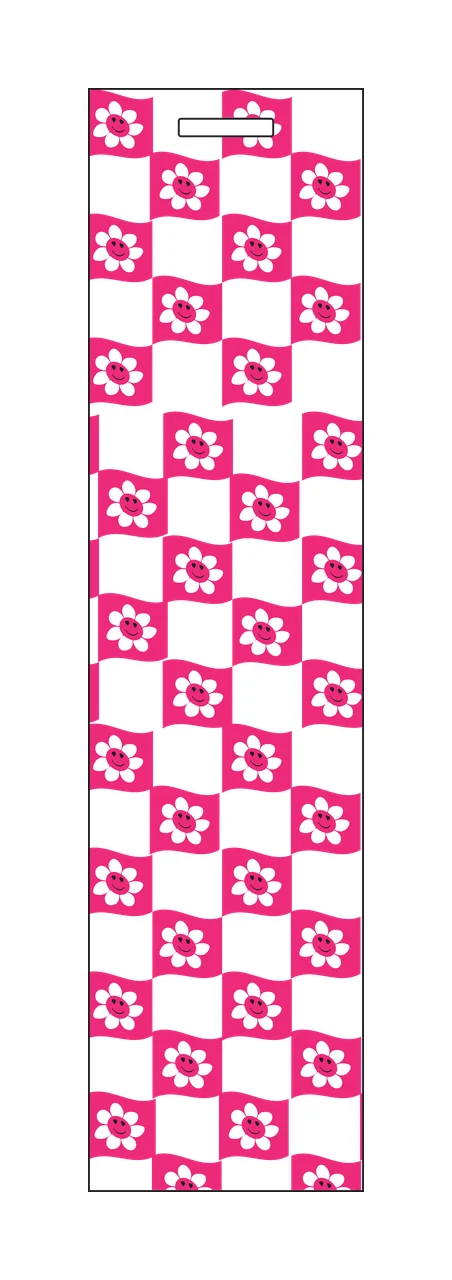 Bookmark Vertical Checkered Flag Pattern Patterned squares