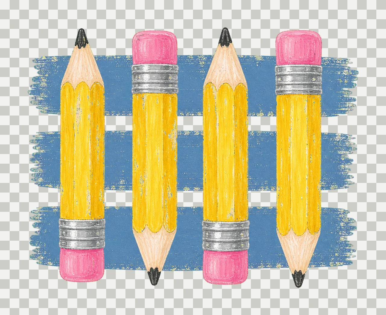 Coastal Pencil Stripes Fall Teacher Mom Teaching Variation E transparency and detail preview thumbnail