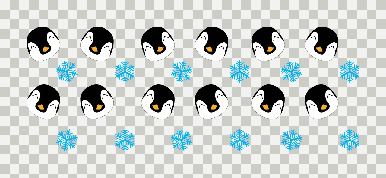 Can Glass Wrap Irregular Blob And Snowflake Pattern repeat transparency and detail preview thumbnail